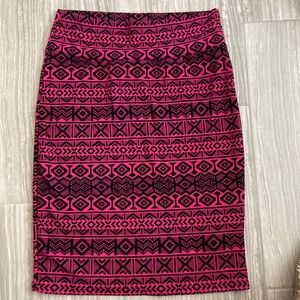 Lularoe Cassie Pencil Skirt Size L
